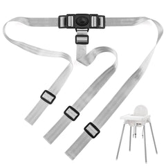 UWSTE high chair straps antilop buckle close-up for secure, effortless mealtimes.
