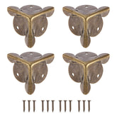 uxcell Bronze Box Edge Guard 32pcs set protects corners with vintage finish