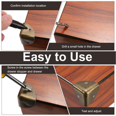 uxcell corner protector on cabinet showcasing 1.5-inch size and fit