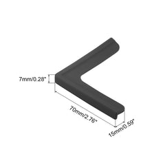 uxcell self-adhesive corner protector for furniture edges ensures quick setup and secure fit