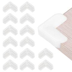 uxcell corner protectors package: 16-piece set for safer furniture edges