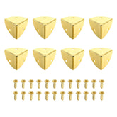 uxcell decorative corner cover gold with screws providing durable edge protection