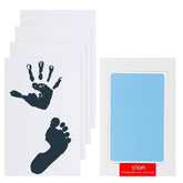 uxcell inkless ink pad demonstrates zero-contact printing for clean, mess-free keepsakes