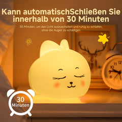 Uzzire touch-controlled nightlight offers seven colors for mood lighting.
