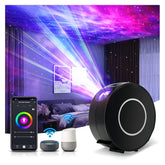 V JULES.V star projector bedroom setup for immersive ambient night sky