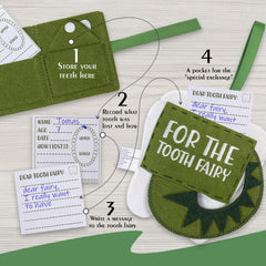 V&M Cuddles certificate notepad helps track lost teeth and keep a memory keepsake.