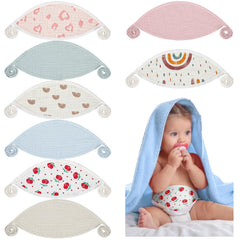 Vabean 8-pcs baby belly wrap pack offers quick outfit changes and varied styles for busy days.