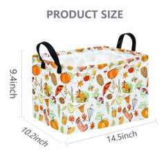 VAIVUSTO Thanksgiving Box folded storage demonstrates space-saving design.