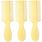 Vakly Fine Tooth Baby Comb three-pack front view for easy grooming on-the-go.