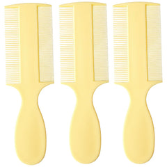 Vakly Fine Tooth Baby Comb three-pack front view for easy grooming on-the-go.