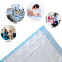 Vakly soft non-woven fluff pulp underpad supports skin-friendly, comfortable surface protection