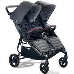 Valco Baby Trend Duo folded compact for storage and travel