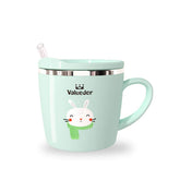 Valueder Kids Learning Cup Bunny Tiffany close-up shows toddler-friendly grip.