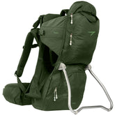 Vandra Forest front view shows the compact hiking carrier
