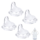 VANEST replacement spout for NUK Learner Cup with medium-flow silicone for easy sipping.