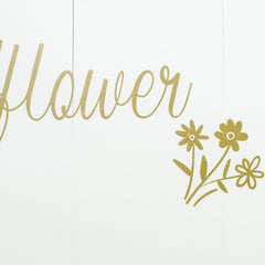 VANGNING Baby shower balloon arch decal creates a whimsical focal point for guests.
