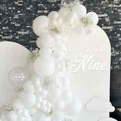 VANGNING White-on-white decal provides subtle elegance that complements multiple color schemes