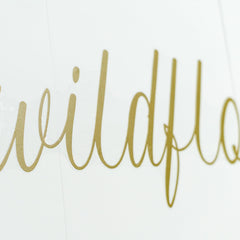 VANGNING Wildflower-theme decal backdrop adds nature-inspired charm to celebrations and photos.