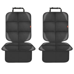 VANLONTD car seat protector front view protects upholstery while driving.