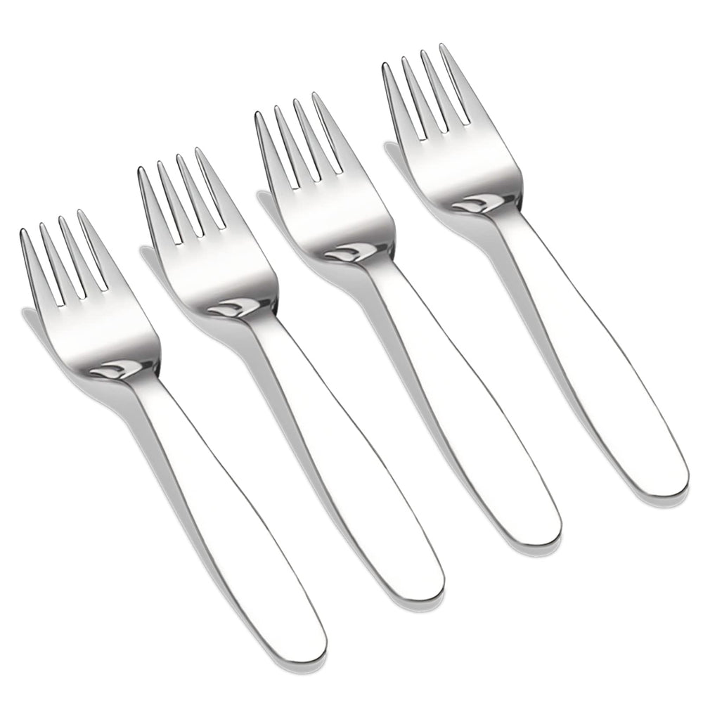 VANRA kids cutlery set four pieces displayed as a complete dining kit for daily meals