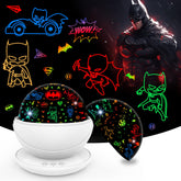 VANSHINIEER Batman night-light projection for immersive bedtime scenes.