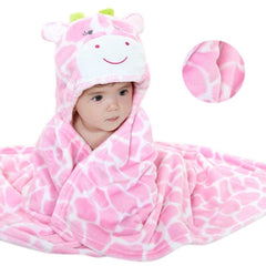 Vauwmsr baby hooded blanket size-25-6x39-4 shows ample wrap for naps