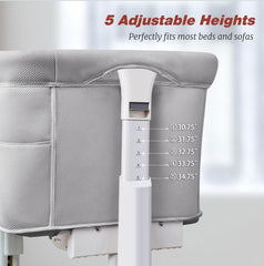 VaVaSoo 360-degree wheels with brakes ensure silent mobility.