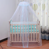 Vawolecy universal crib net dome close-up lace detail for delicate baby sleep