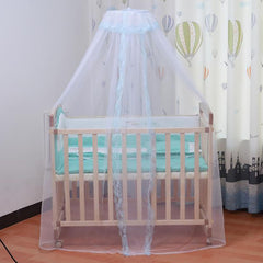 Vawolecy universal crib net dome close-up lace detail for delicate baby sleep