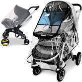 Vaxaape stroller rain cover folded compact for easy carry