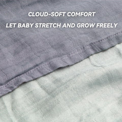 Vaytong Muslin Swaddle blanket β multi-use design ideal for swaddle, nursing cover, or stroller shade.