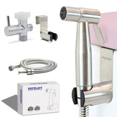 Vayzluiy handheld bidet sprayer with brass valve for durable, leak-free performance.
