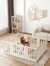 VBABY playpen two-door design supports safe access and flexible layout.