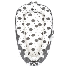 VCVOIP baby lounger with organic cotton cover offering cozy newborn support
