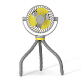Veer Flex Fan on table provides portable cooling for outings