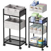 VEESUN 2In1 diaper caddy cart top layer detachable for on-the-go essentials