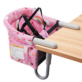 VEEYOO hook-on chair setup attached to table for convenient family meals
