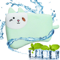 VEMBAP Kid Pillow memory foam closeup showing soft support for kids
