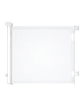 Veraste Retractable Gate doorway setup shows easy installation for busy households.
