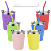 Vermida Kids Cups with leakproof lids for spill-free travel.