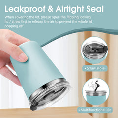 Durable 18/8 stainless steel resists rust and drops for everyday beverages.
