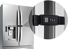 Veronica child safety fridge lock dial close-up for simple setup and family protection