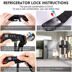 Veronica child safety lock in use on kitchen cabinet keeps hazardous items away