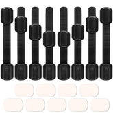 Viaky 8-pack black cabinet locks pack shot for quick babyproofing