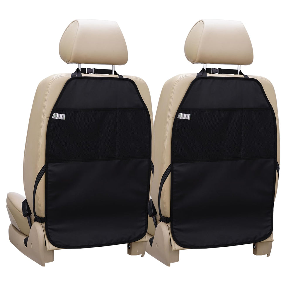 Viaviat car seat protector kick mats 2-pack shield seats from dirt and spills