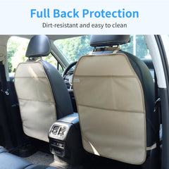 Viaviat kick mats mesh pockets for quick-access car essentials