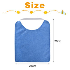 Vicloon baby bibs soft terry fabric for drool absorption while feeding.