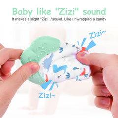 Vicloon teething mitt is dishwasher-safe for easy cleaning