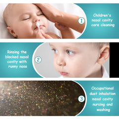 Vicloon nasal wash pump design demonstrates controllable flow for soothing congestion relief.