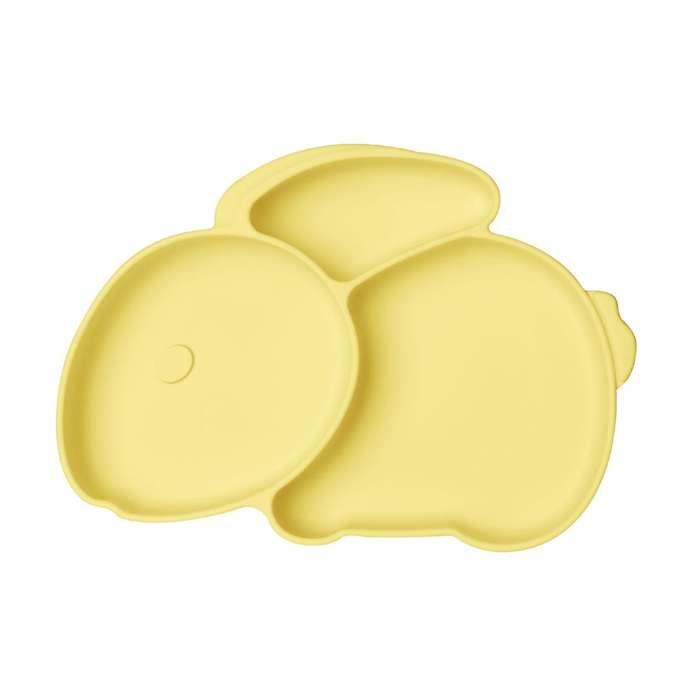 vicloon toddler plates with suction four-point grip keeps meals stable on high chairs